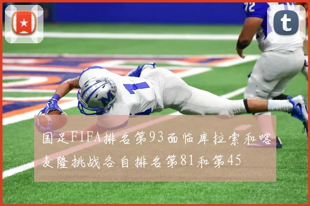 国足FIFA排名第93面临库拉索和喀麦隆挑战各自排名第81和第45